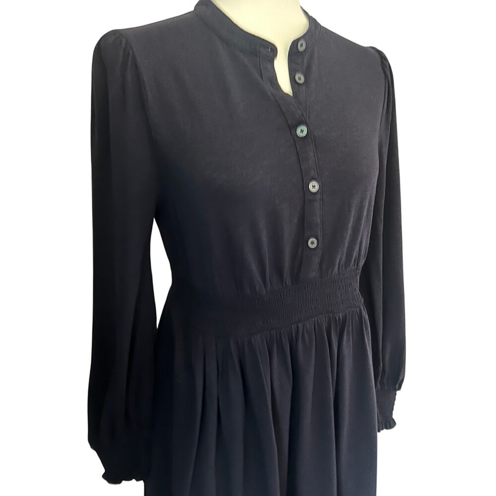 Boden Black Long-Sleeve Mini Dress - Picture 2 of 9